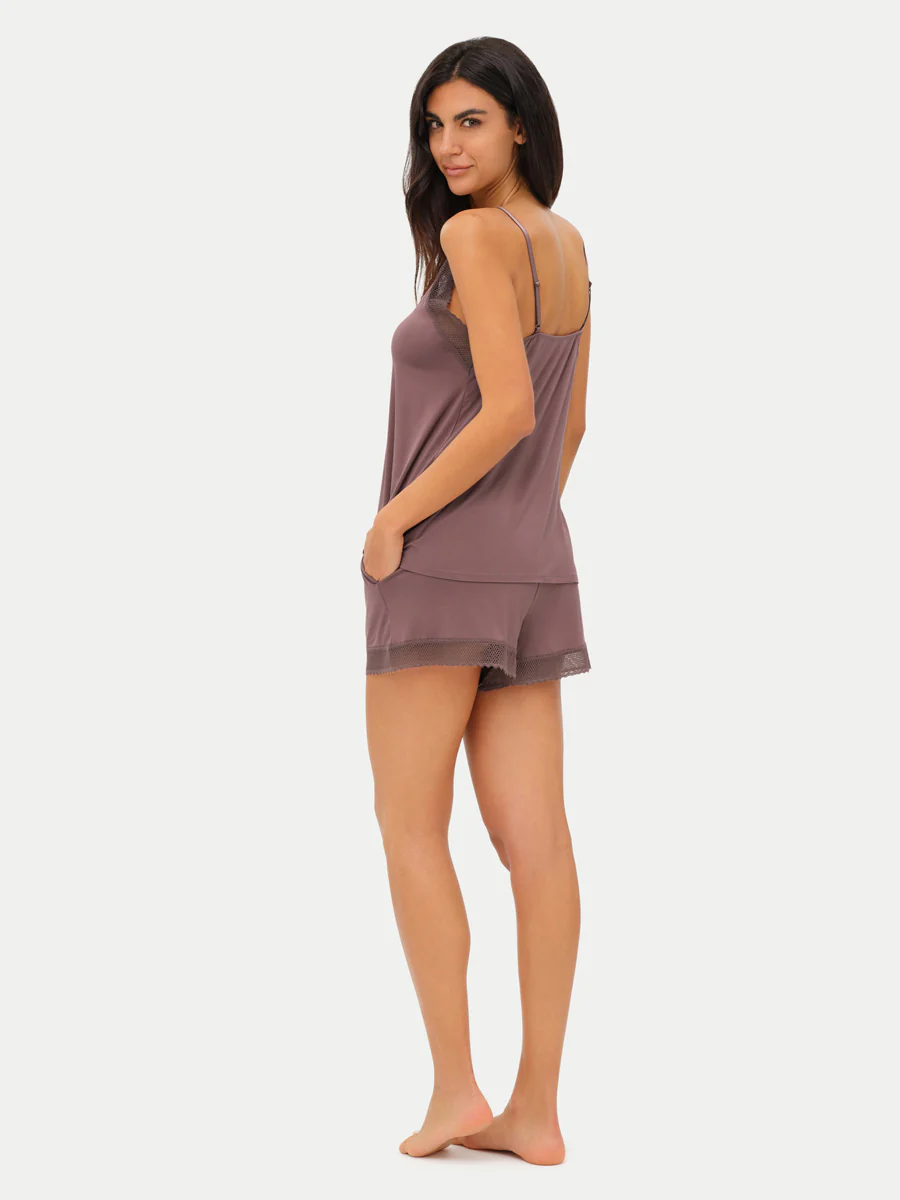 Bamboo Lace Cami Shorts - Image 13