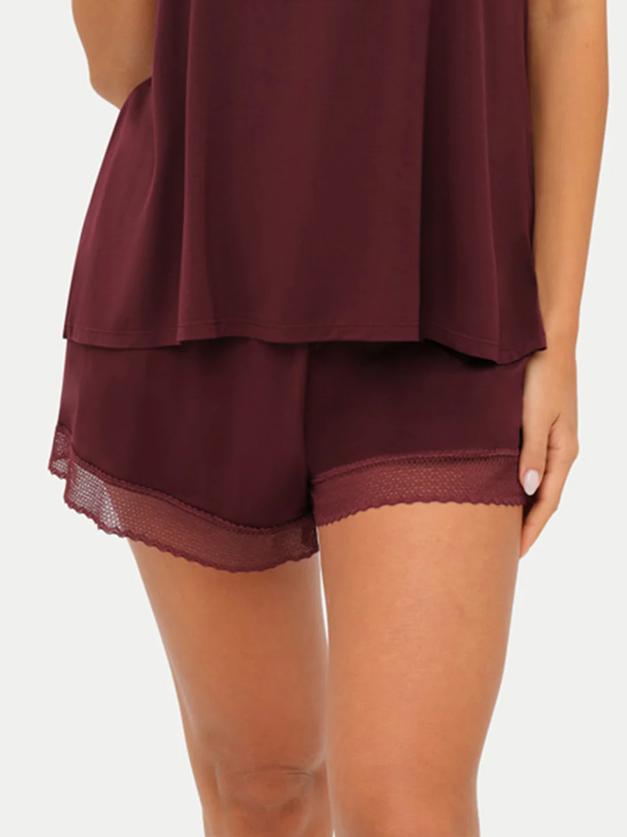 Bamboo Lace Cami Shorts - Image 18
