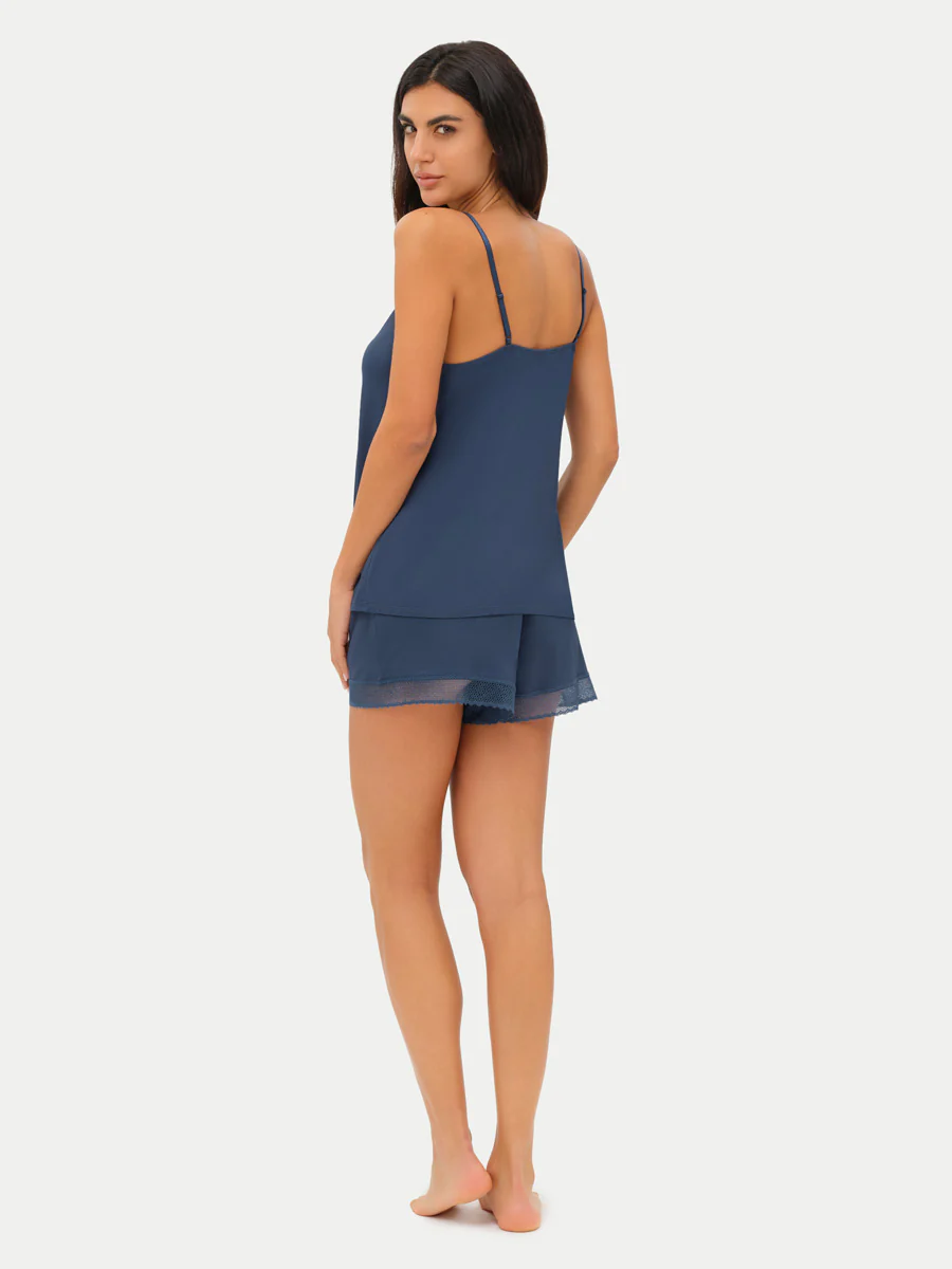 Bamboo Lace Cami Shorts - Image 48