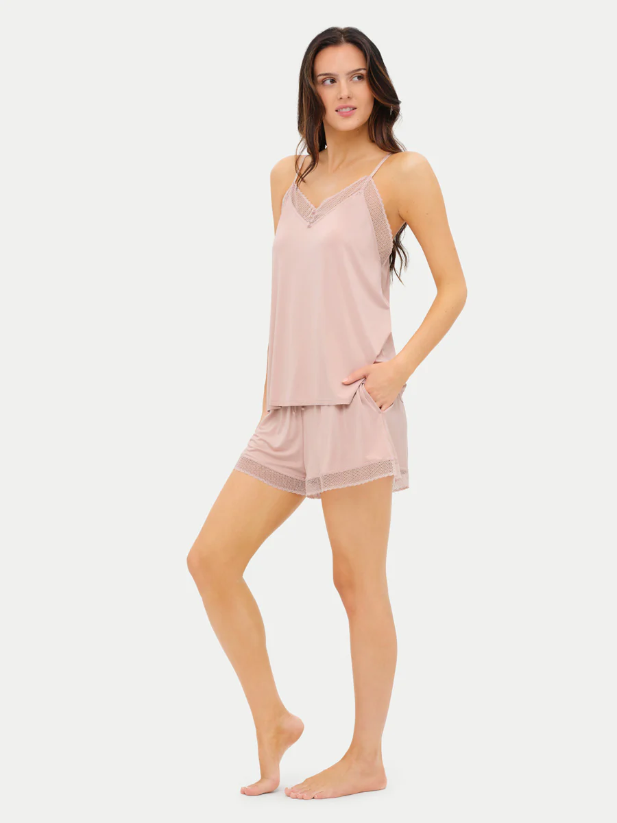 Bamboo Lace Cami & Shorts Set - Image 9