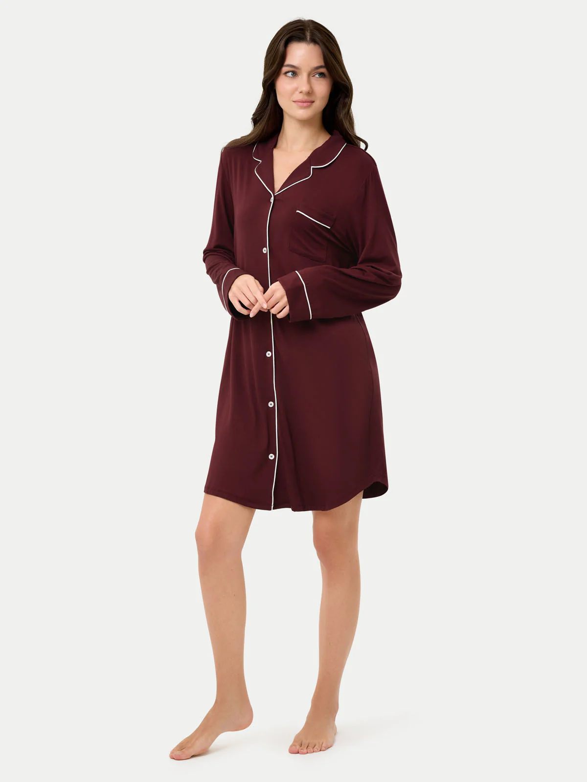 Bamboo Pajama Nightshirt - Image 32