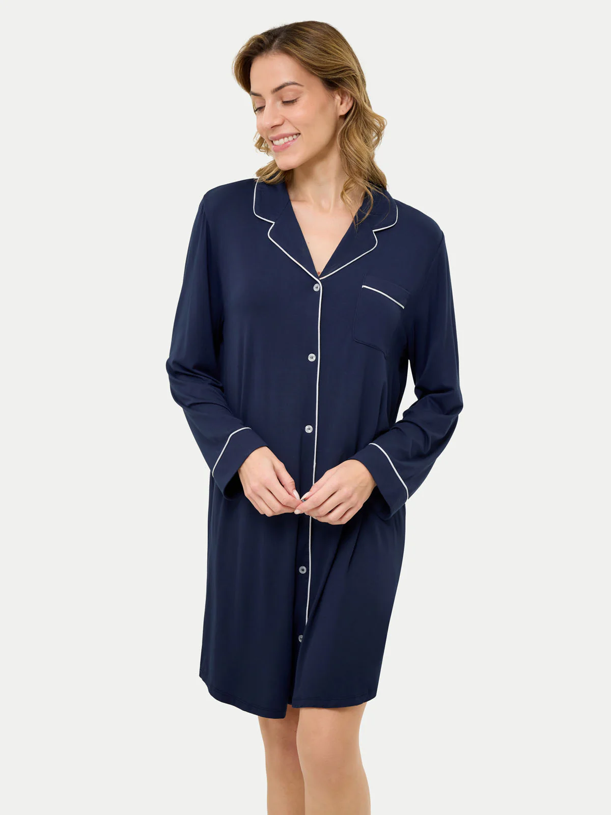 Bamboo Pajama Nightshirt - Image 36
