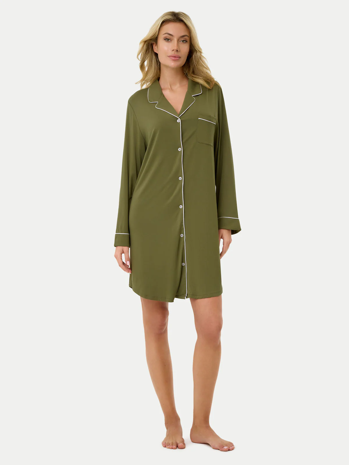 Bamboo Pajama Nightshirt - Image 45