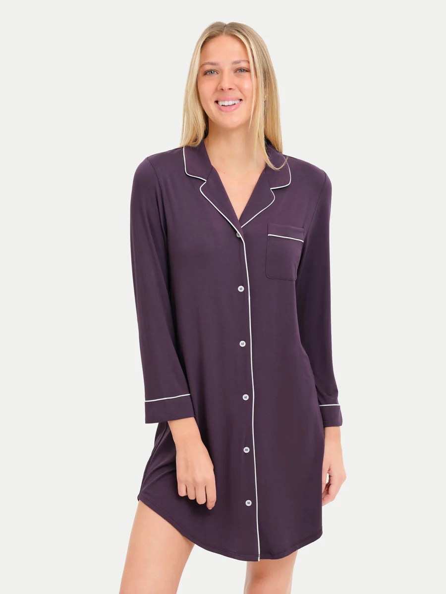 Bamboo Pajama Nightshirt - Image 80