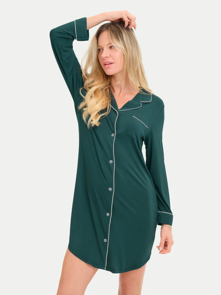 Bamboo Pajama Nightshirt - Image 87