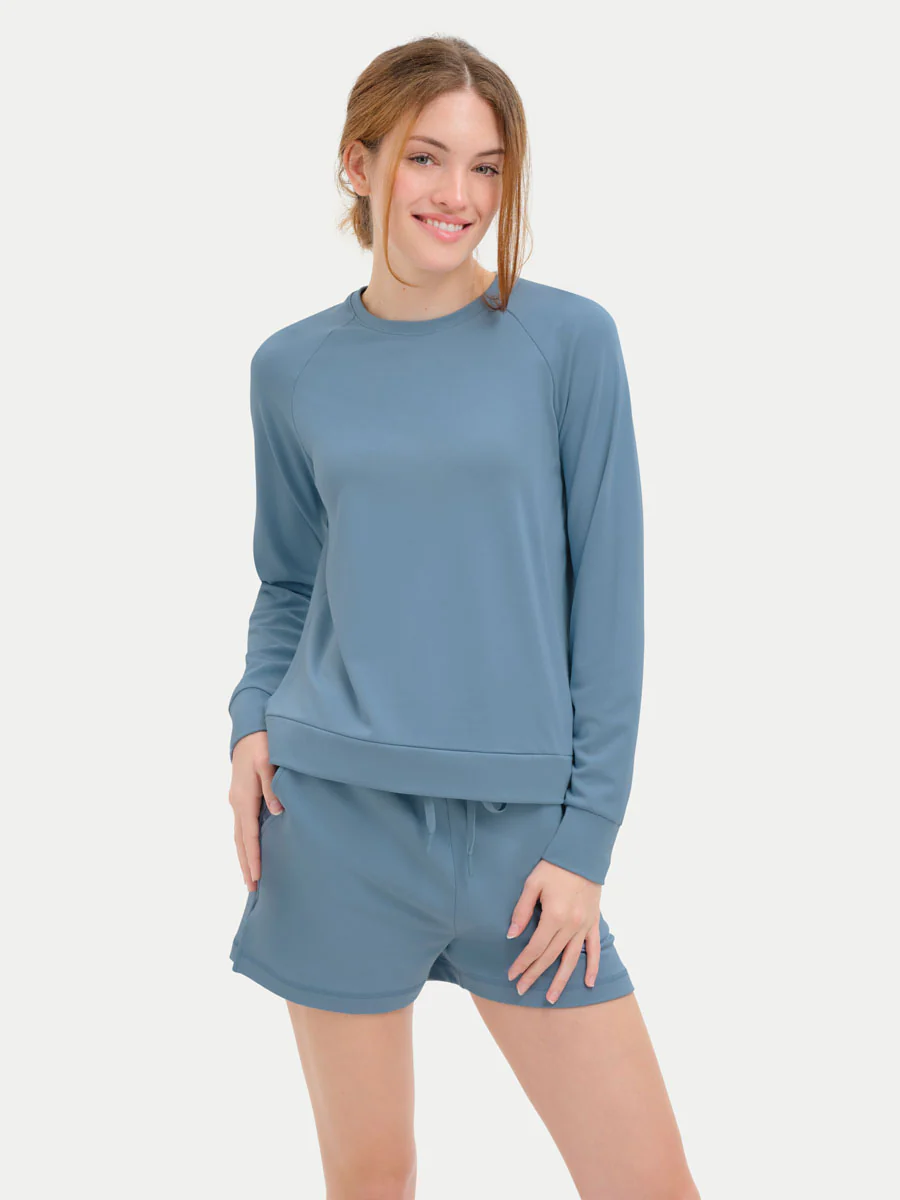 Bamboo Pullover Crew - Image 76
