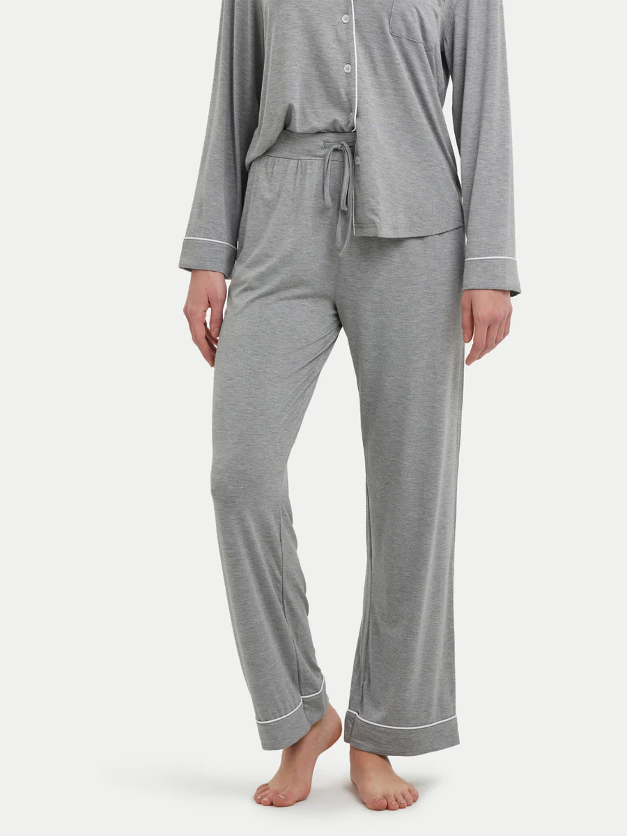 Long Sleeve Bamboo Pajama Set - Image 10