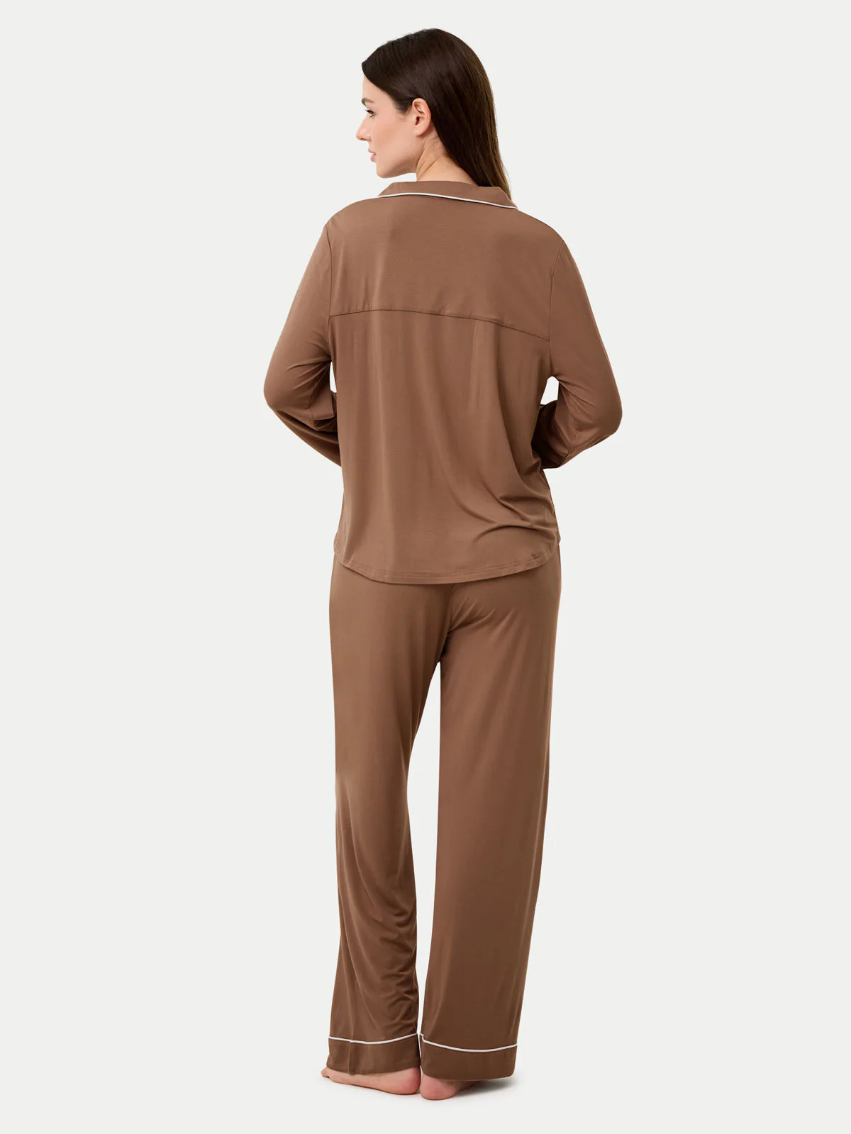 Long Sleeve Bamboo Pajama Set - Image 39