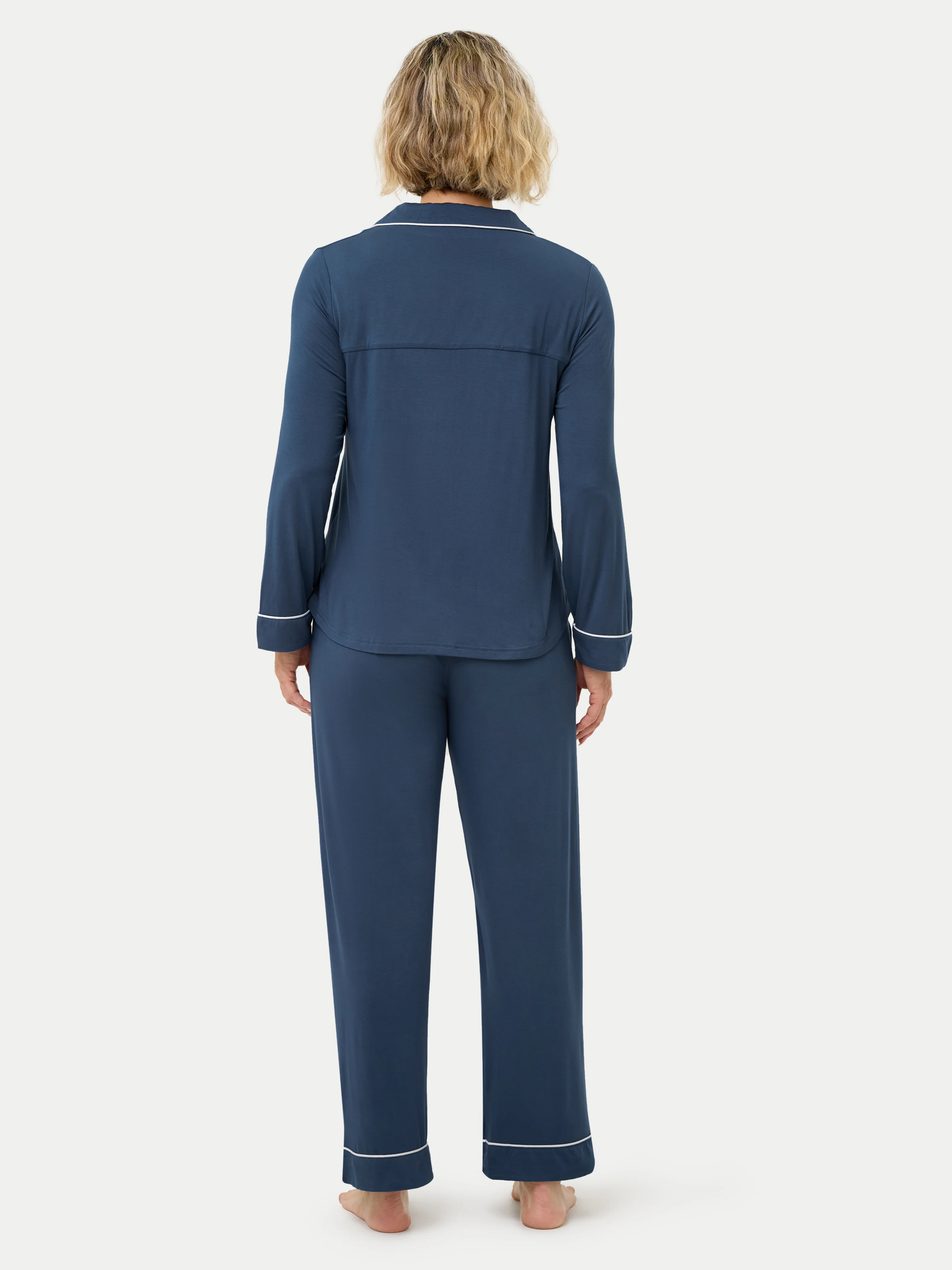 Long Sleeve Bamboo Pajama Set - Image 57