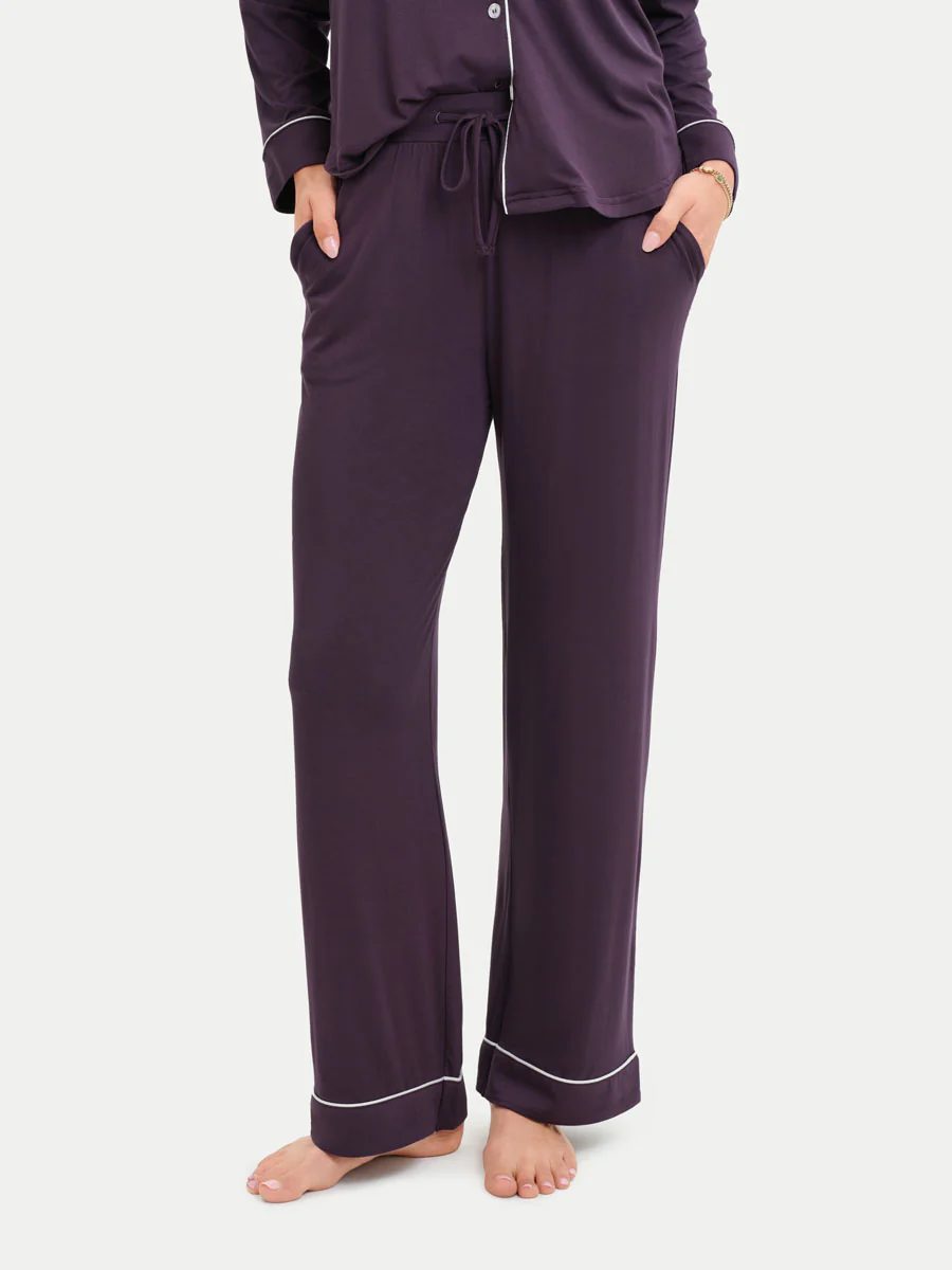 Long Sleeve Bamboo Pajama Set - Image 91
