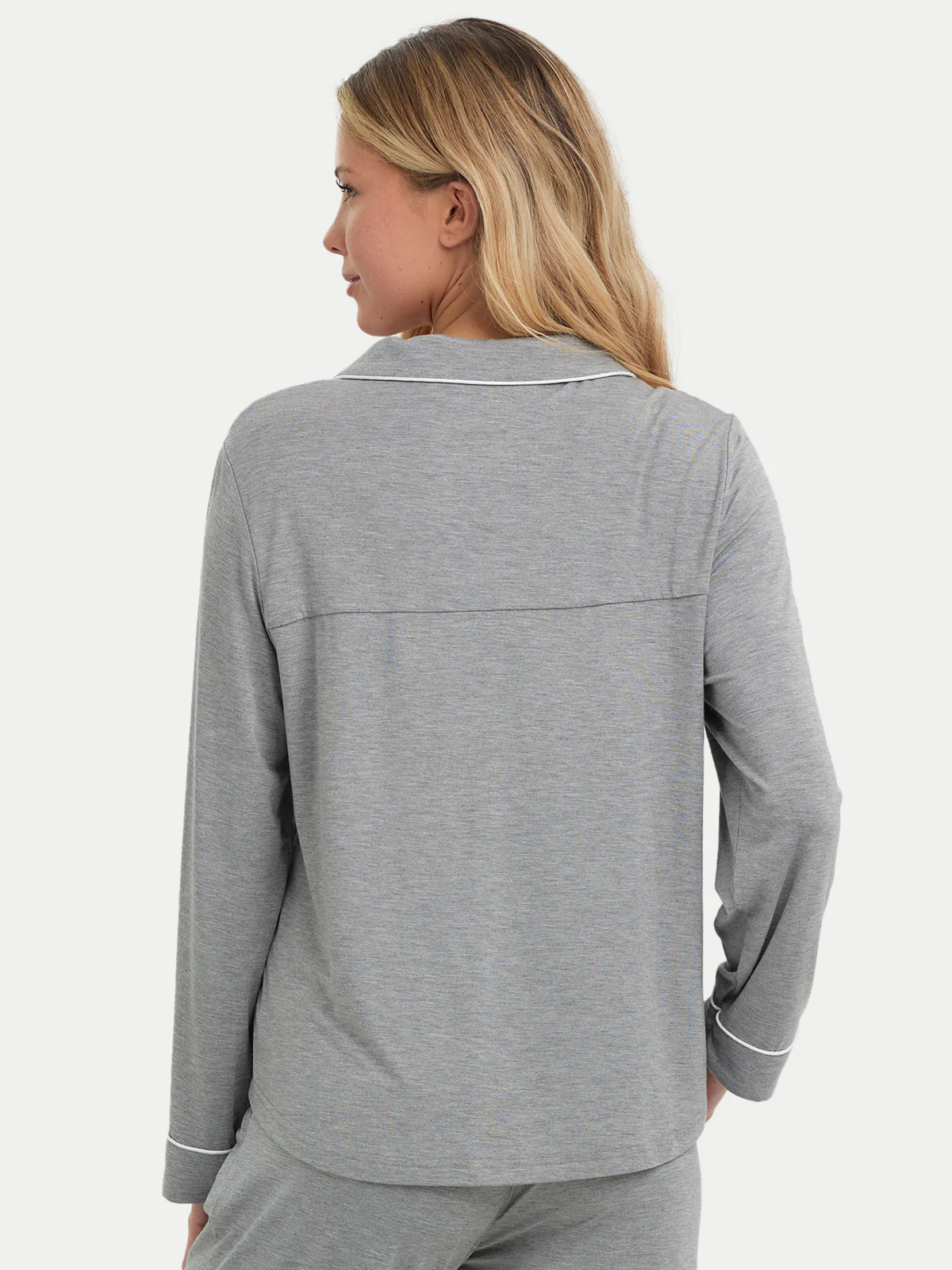 Long Sleeve Bamboo Pajama Shirt - Image 16