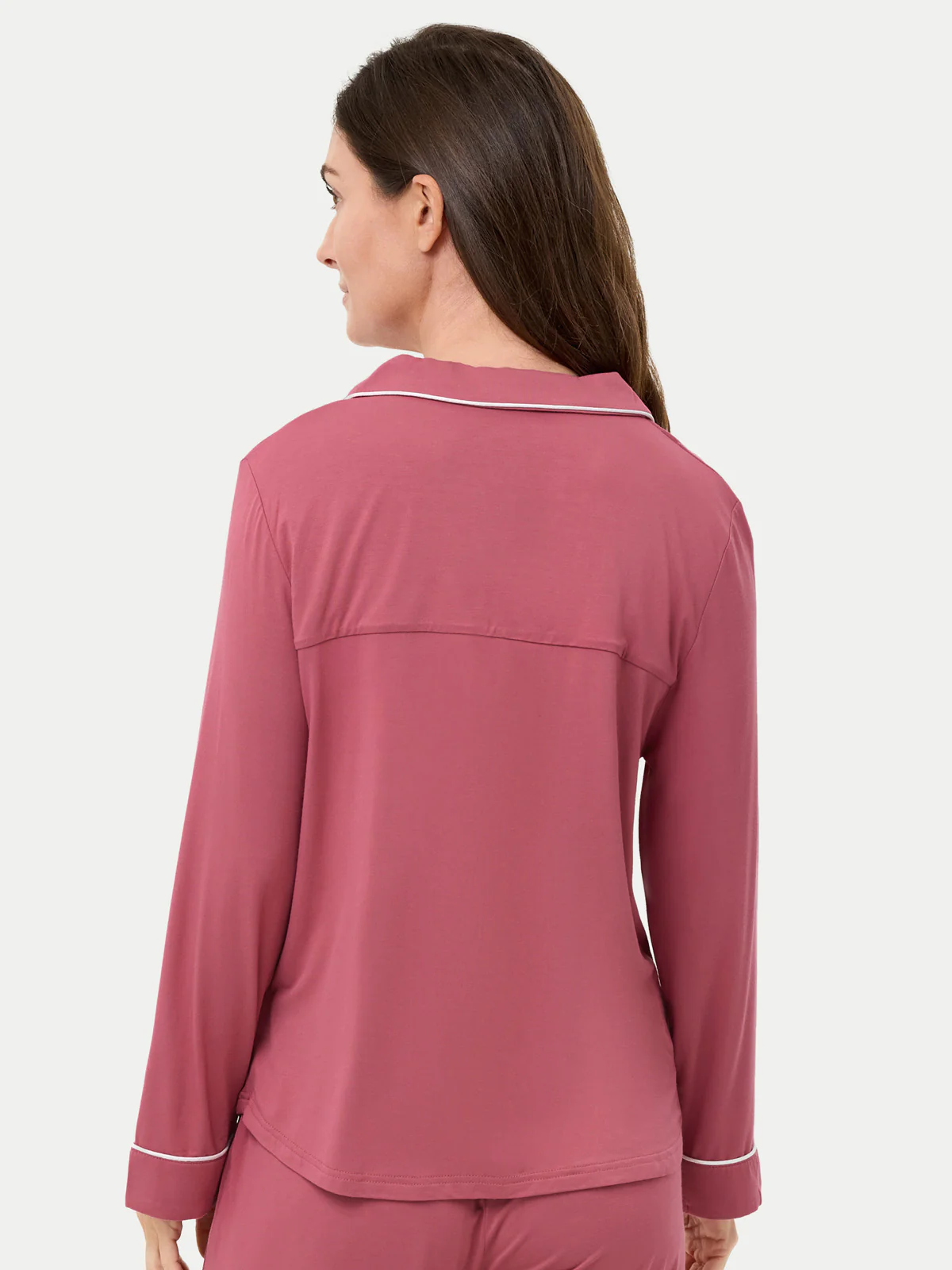 Long Sleeve Bamboo Pajama Shirt - Image 71
