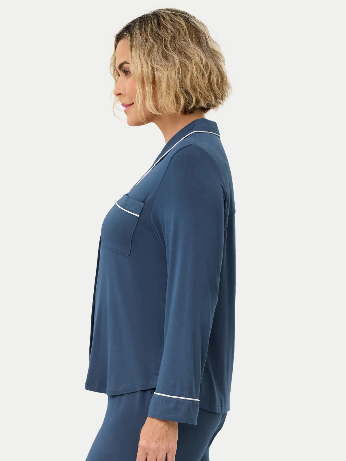 Long Sleeve Bamboo Pajama Shirt - Image 87