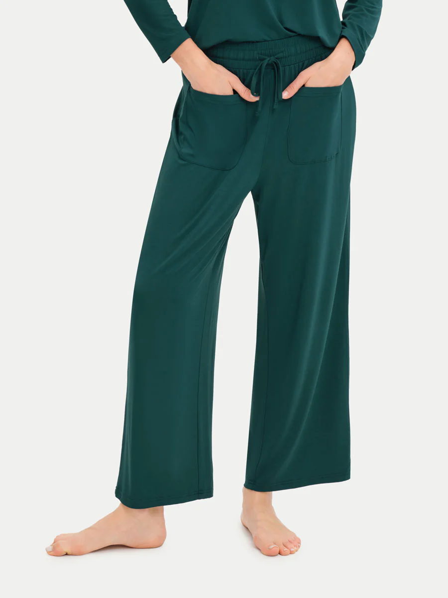 Long Sleeve Bamboo Slouchy PJs Set - Image 107
