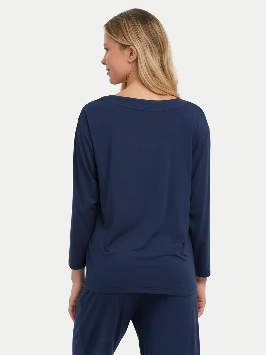 Long Sleeve Bamboo Slouchy PJs Set - Image 13