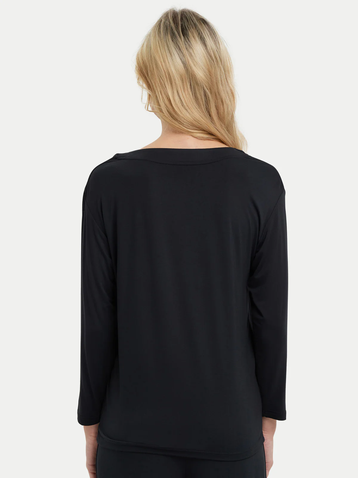 Long Sleeve Bamboo Slouchy PJs Top - Image 9