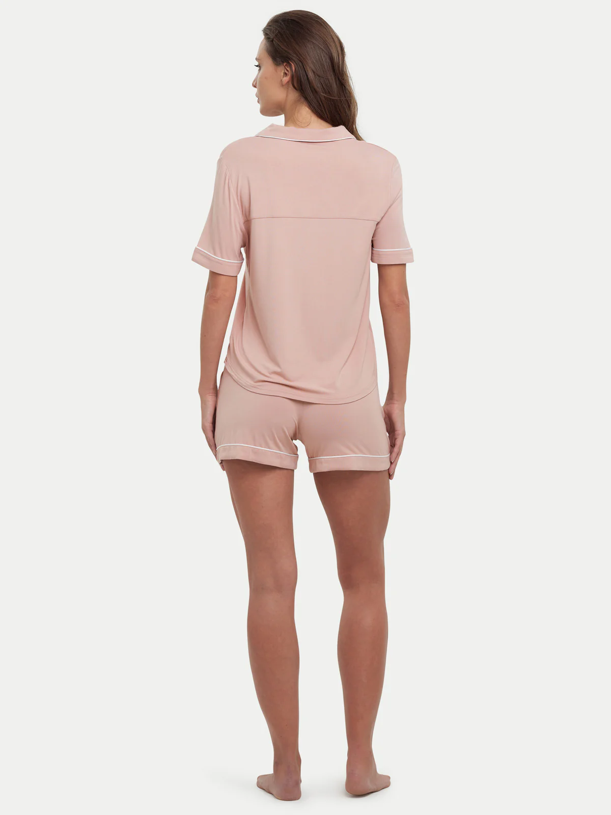 Short Sleeve Bamboo Pajama Set - Image 84