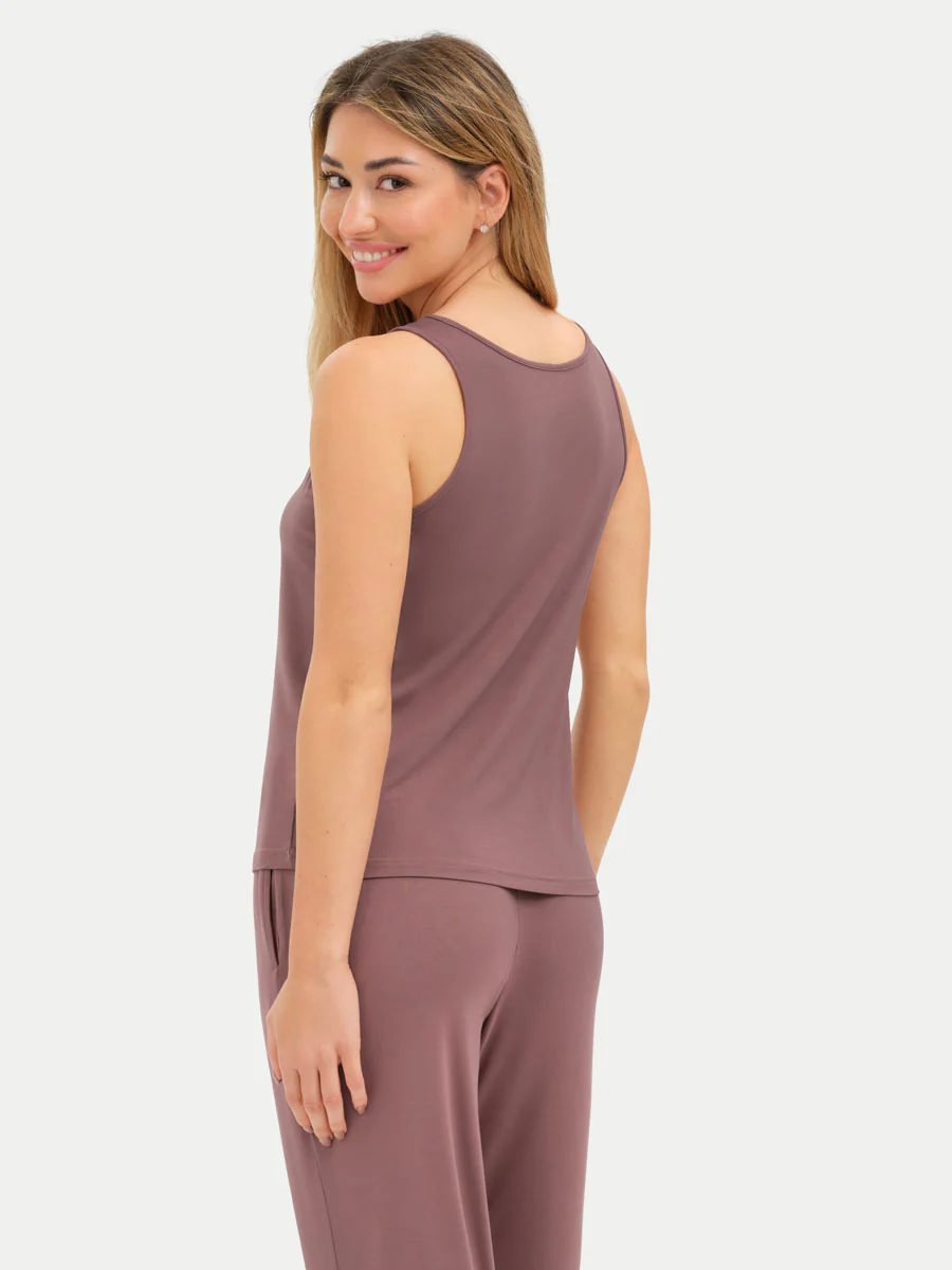 Sleeveless Bamboo Tank Top - Image 23
