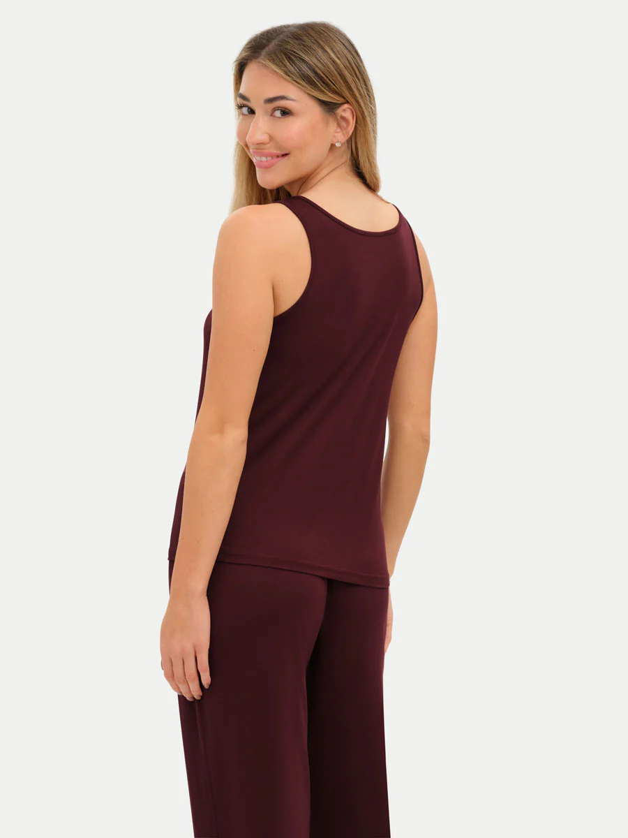 Sleeveless Bamboo Tank Top - Image 28