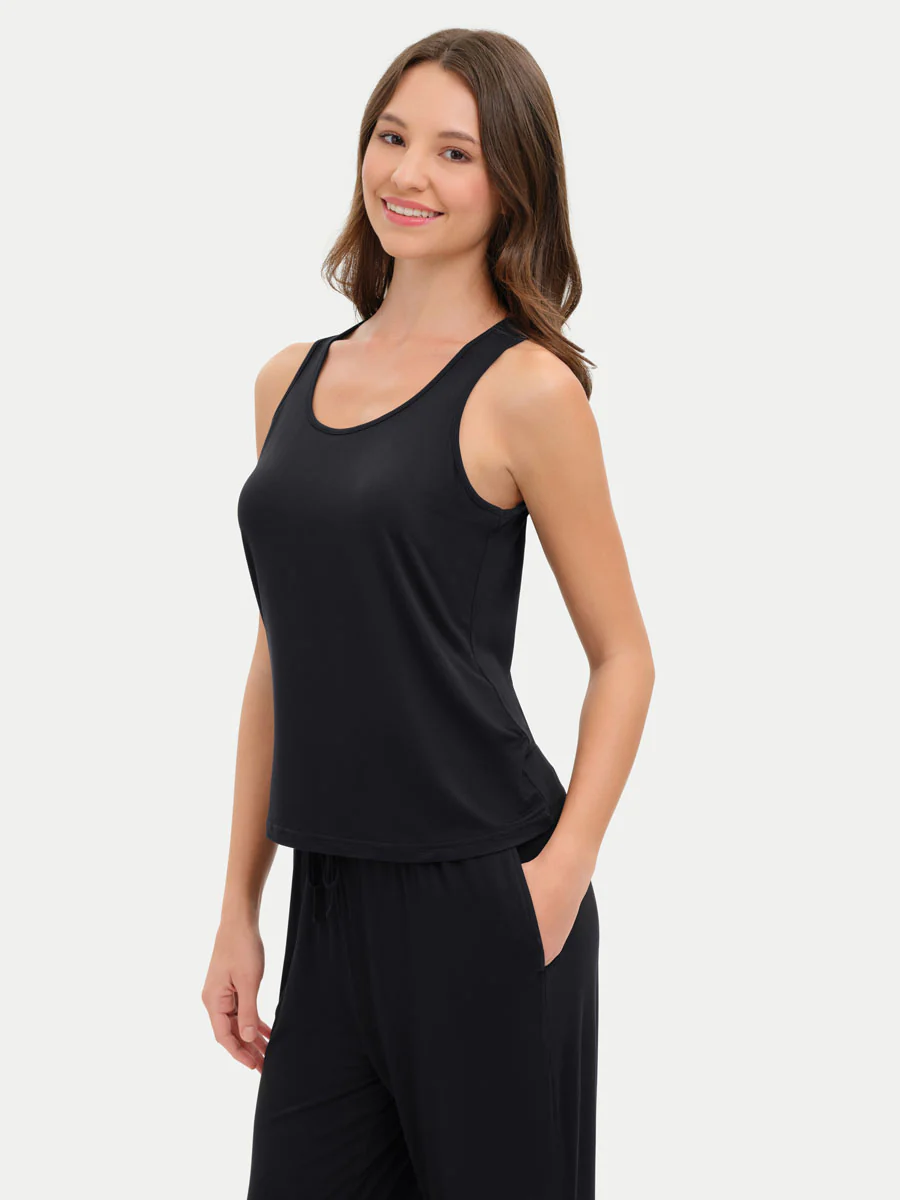 Sleeveless Bamboo Tank Top - Image 3
