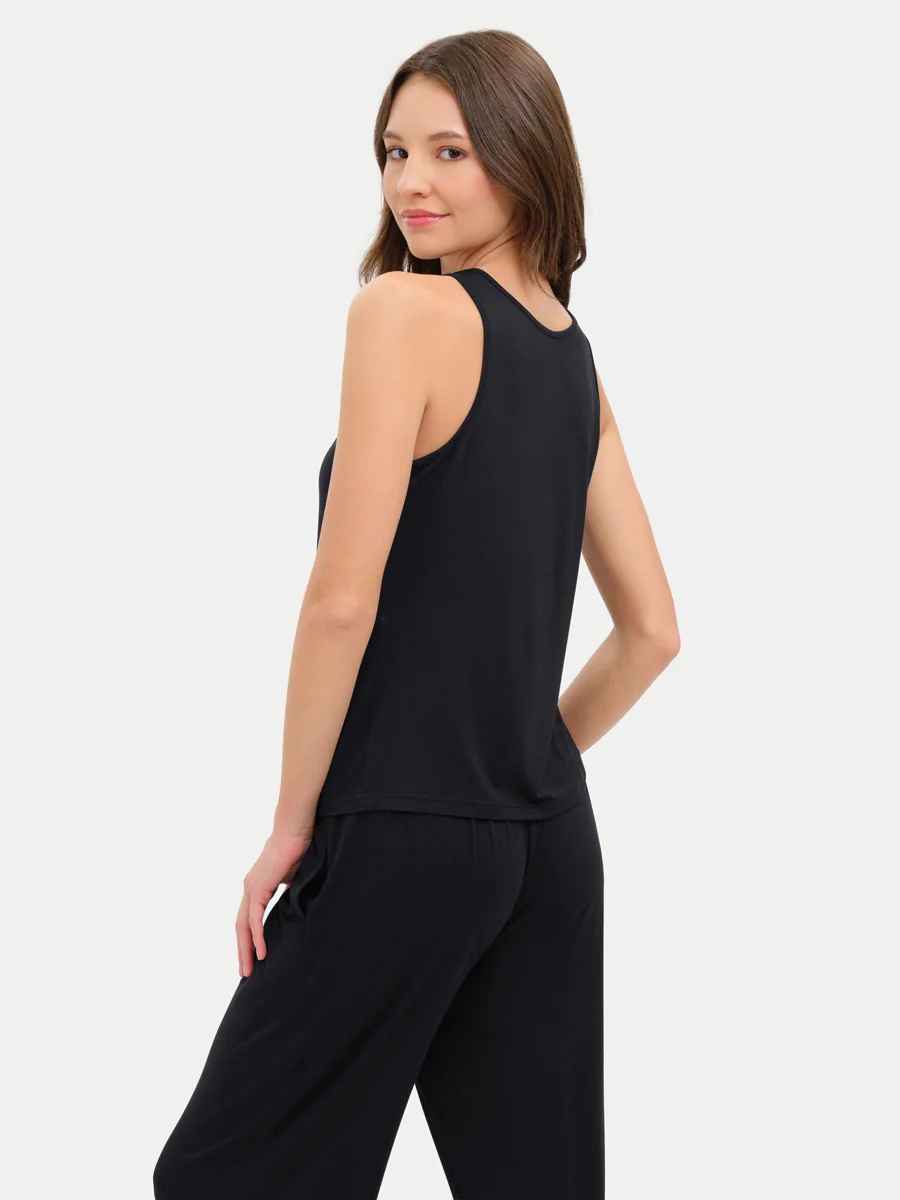 Sleeveless Bamboo Tank Top - Image 4