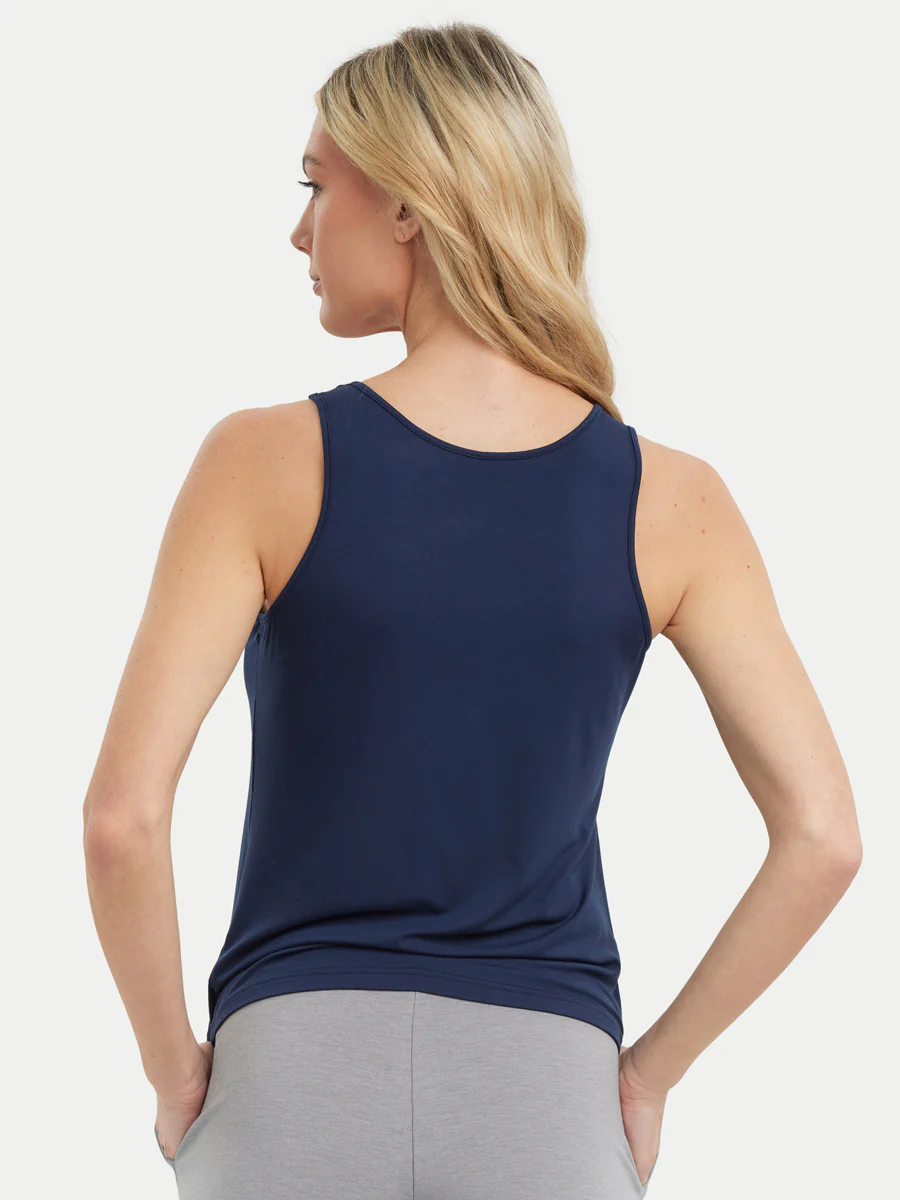 Sleeveless Bamboo Tank Top - Image 70