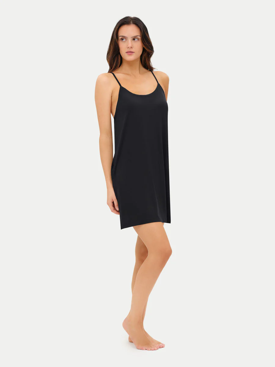 Sleeveless Short Bamboo Sleepshirt - Image 11