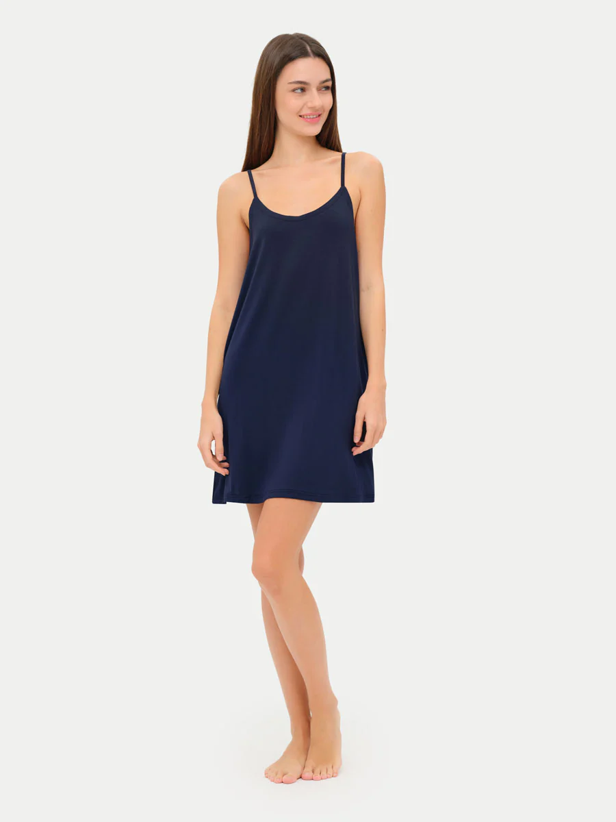 Sleeveless Short Bamboo Sleepshirt - Image 59