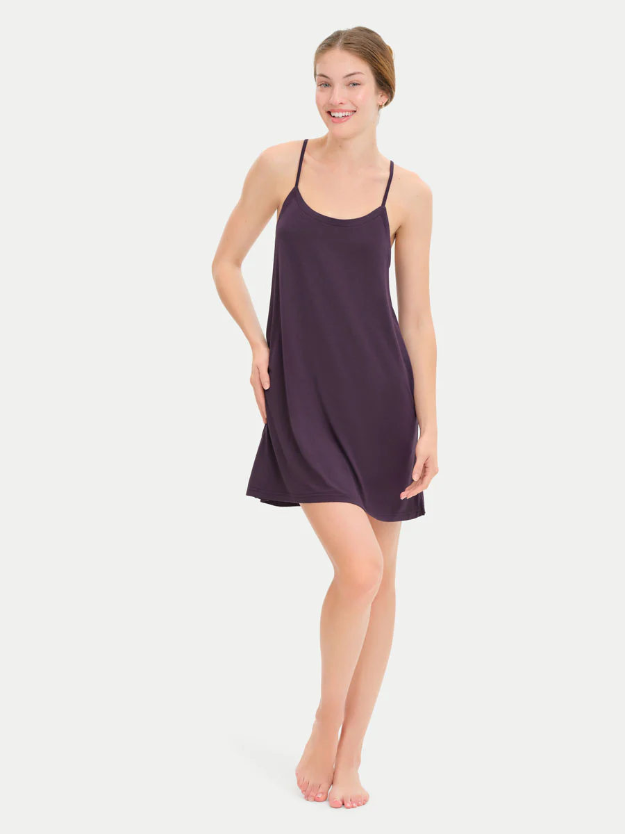 Sleeveless Short Bamboo Sleepshirt - Image 76